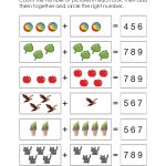 Addition With Sum Up To 10 Worksheets For Preschoolers