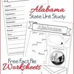 Alabama State Fact File Worksheets 3 Boys And A Dog