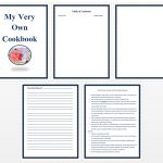 Around Mom S Kitchen Table Free Cookbook Template For