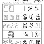 Back To School Pre K Math And Literacy Kindergarten Math