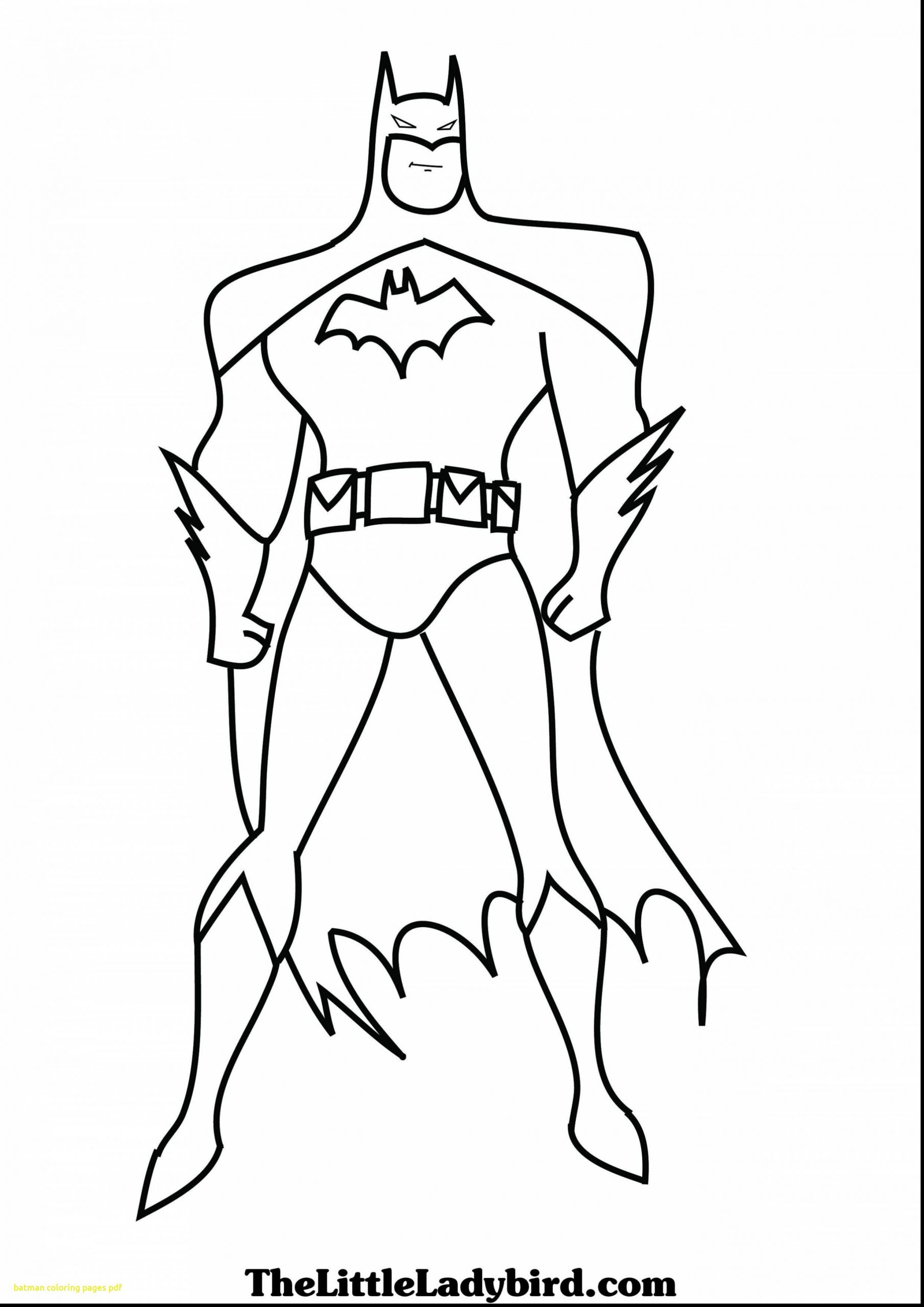 Batman Coloring Pages Pdf At GetColorings Free 