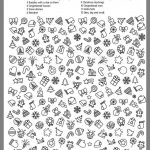 Can Your Kids Find Thee Items Christmas Worksheets  From Main Idea Christmas Worksheets
