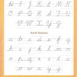 Capital Letters In Cursive Cursive Calligraphy Lowercase