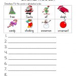Christmas Alphabetical Order Worksheet Have Fun Teaching From Free Christmas Abc Order Worksheets