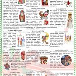 Christmas Around The World Christmas Teaching Christmas  From Christmas Celebrations Around The World Worksheets