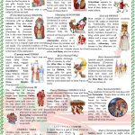 Christmas Around The World Worksheet Free ESL Printable  From Christmas Traditions Around The World Worksheets