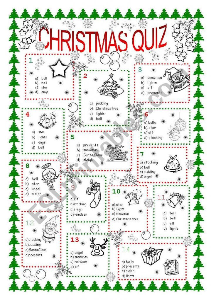 Christmas Carol Trivia Printable That Are Current Brad 