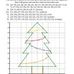 Christmas Cartesian Art Christmas Tree A Christmas Math  From Christmas Tree Graph Worksheet