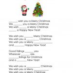 Christmas Cloze Worksheet Answers AlphabetWorksheetsFree From Christmas Cloze Worksheet Answers
