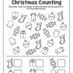 Christmas Counting Worksheet From Counting Christmas Worksheet