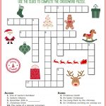 Christmas Crossword Puzzle Printable Thrifty Mommas Tips  From Free Christmas Crossword Puzzles Worksheets