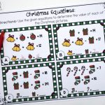 Christmas Equations Worksheet Unique Math Challenge FREE  From Christmas Equations Worksheet