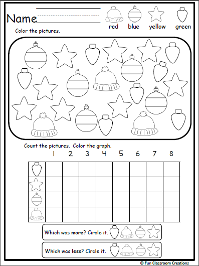 Christmas Graphing Activity Made By Teachers