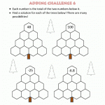 Christmas Math Worksheets Harder  From Christmas Maths Worksheets Year 6