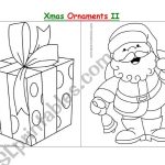 Christmas Ornaments II ESL Worksheet By Diana Parracho From Christmas Ornaments Worksheets Students