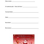 Christmas Party Worksheet English ESL Worksheets For  From Christmas Party Worksheets
