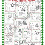 Christmas Quiz Worksheet AlphabetWorksheetsFree From Christmas Main Idea Worksheets