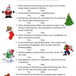 Christmas Quiz Worksheet Free ESL Printable Worksheets  From The Science Of Christmas Question Worksheet