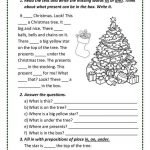 Free Printable Christmas Reading Comprehension Worksheets ...