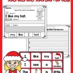 Christmas Sentence Scrambles Sentence Scramble Literacy  From Christmas Sentences Worksheet