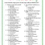 Christmas Songs Worksheet Answers AlphabetWorksheetsFree From Guess The Christmas Song Worksheet Answers