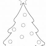 Christmas Tree Pre Writing Worksheets For Kids Preschool  From Christmas Tree Worksheets Preschool