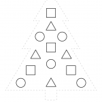 Christmas Tree Shapes Eng Png 1115 1637 Shape  From Christmas Tree Geometry Worksheet