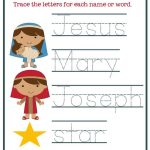 Christmas Worksheets For Preschoolers Jesus Birth  From Christian Christmas Worksheets