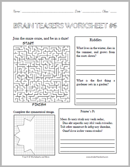 Click Here To Print For More Of Our Free Puzzles And 