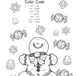 Color By Sight Word Christmas Kindergarten Kindergarten  From Christmas Color By Word Worksheets