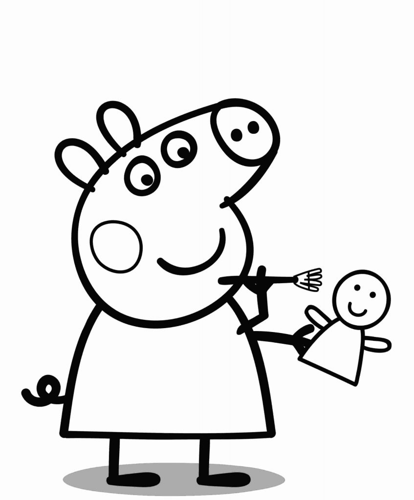 Coloring Pages Of Peppa Pig Luxury Coloring Pages Peppa