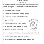 Common And Proper Nouns Worksheets From The Teacher S