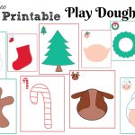 Counting Down To Christmas Play Dough Sensory Mats