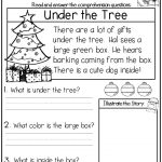 December Christmas Reading Comprehension Passages For  From Free Christmas Reading Comprehension Worksheets
