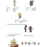 Describing Pirates Worksheet Free ESL Printable