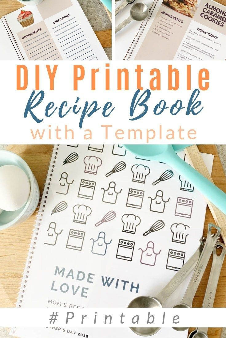 DIY Family Recipe Book Free Template With Images 