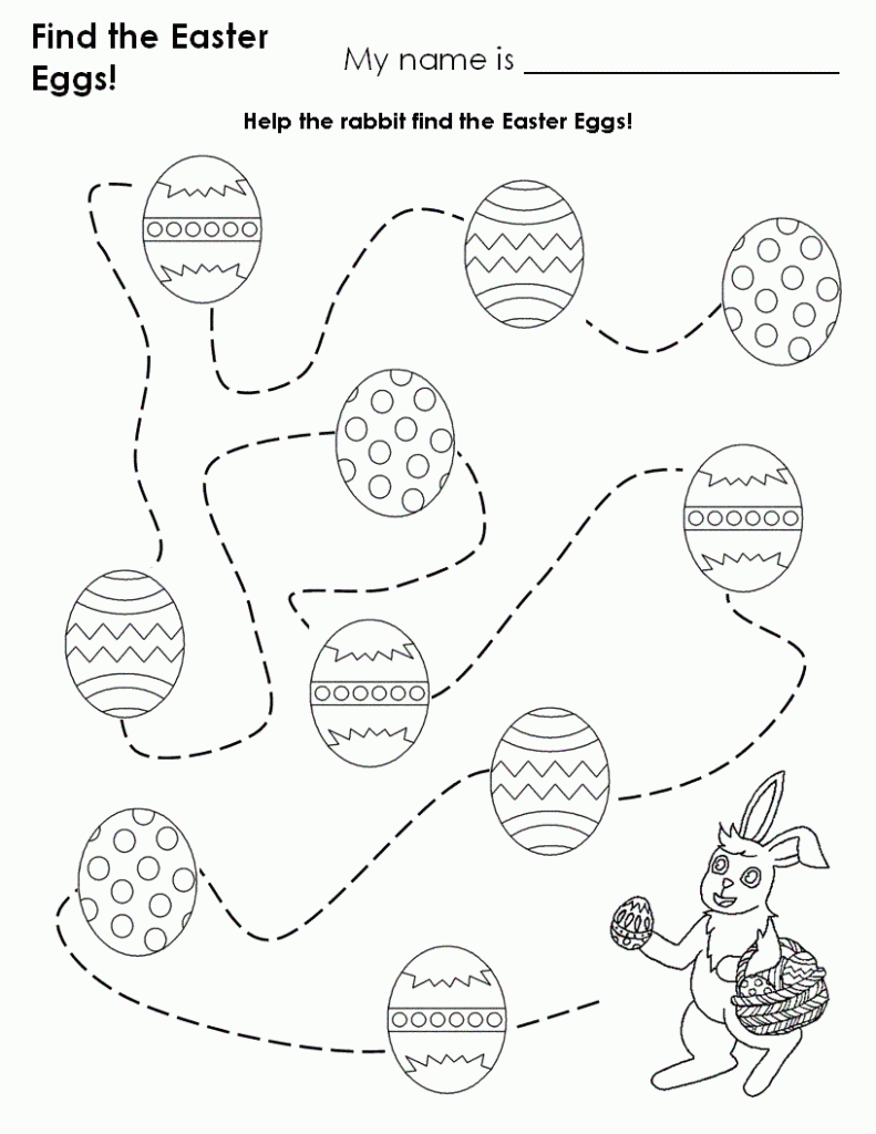 Easter Coloring Pages April 2012
