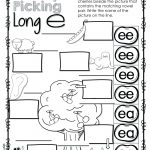 Ee Ea Worksheet For Kindergarten Printable Worksheets
