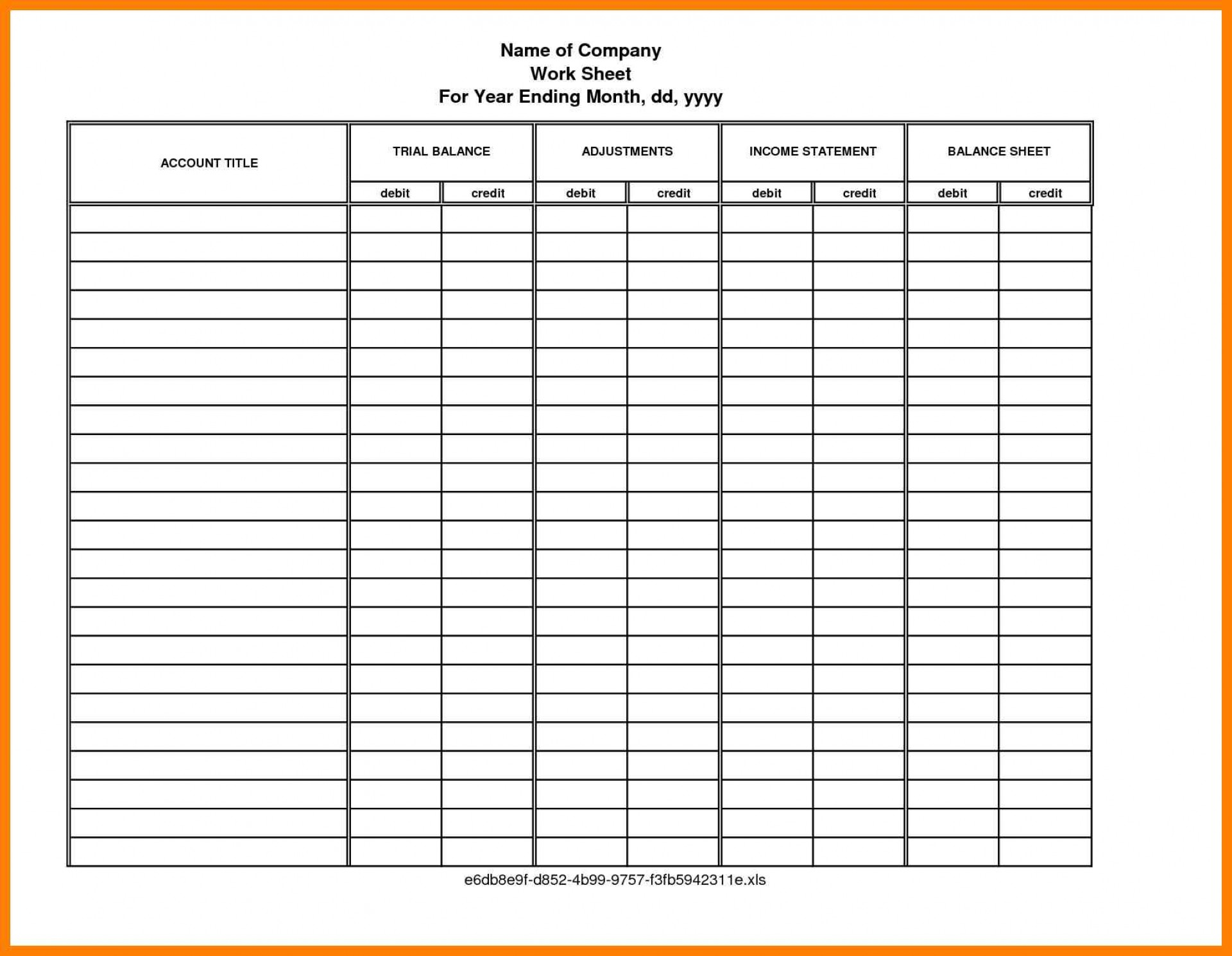 Form Templates Accounting Forms Free Printable Blank Best 