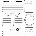 Free Bullet Journal Printables Customize Online For Any