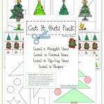 FREE Christmas Cutting Practice Pack Cut It Out  From Christmas Cutting Worksheets