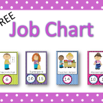 FREE Job Charts Job Chart Preschool Job Chart