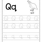 Free Letter Q Tracing Worksheets In 2020 Free Preschool