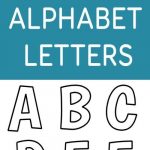 FREE Printable Alphabet Templates Printable Alphabet