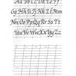 Free Printable Calligraphy Alphabet Practice Sheets