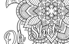 Free Printable Coloring Pages For Adults Swear Words