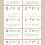 Free Printable Diaper Raffle Tickets Free Printable