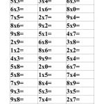 Free Printable Maths Worksheets Ks2 Multiplication Maths