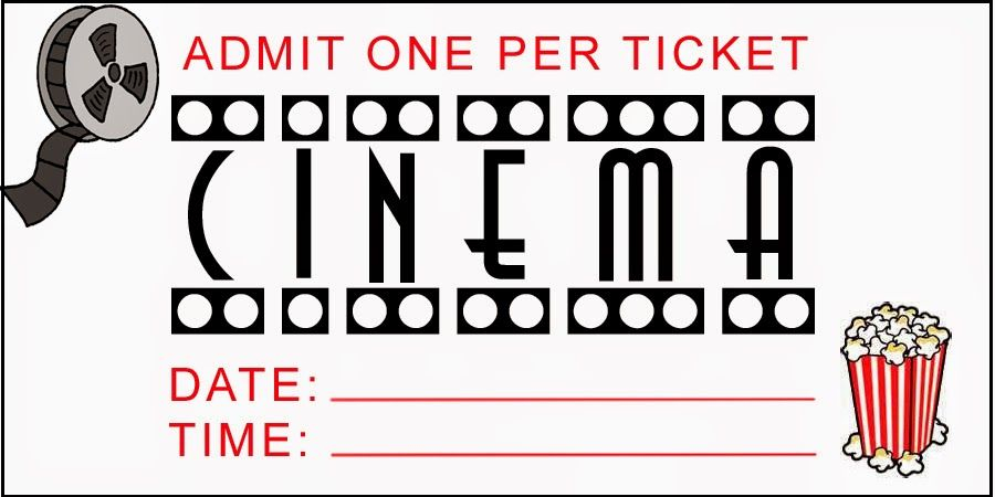 FREE Printable Movie Night Tickets Movie Night