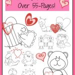 Free Valentine S Day Coloring Worksheets 55 Pages Free